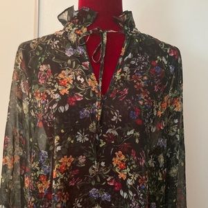 H&M floral blouse